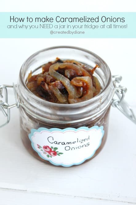 Caramelized Onions @createdbydiane