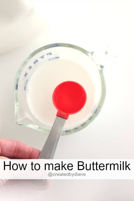 Can You Substitute Heavy Cream For Buttermilk In Biscuits How To Make Buttermilk Created By Diane