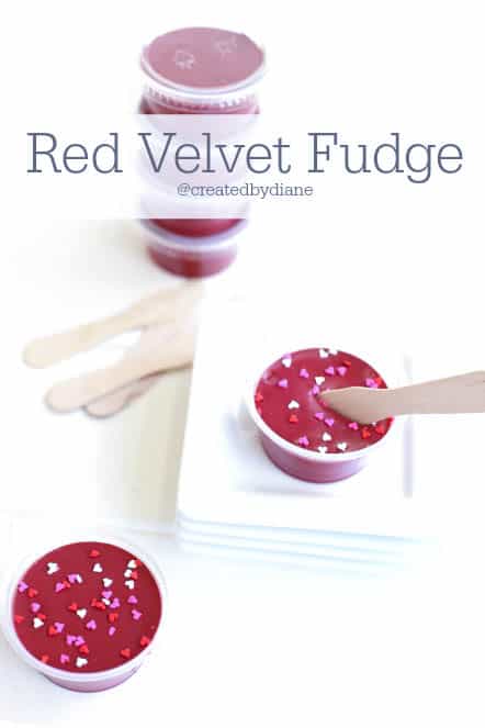Red Velvet Fudge from @createdbydianeedited