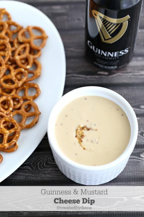 Guinness and Mustard Cheese Dip from @createdbydiane