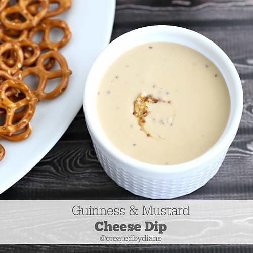 Guinness and Mustard Cheese Dip Created by Diane