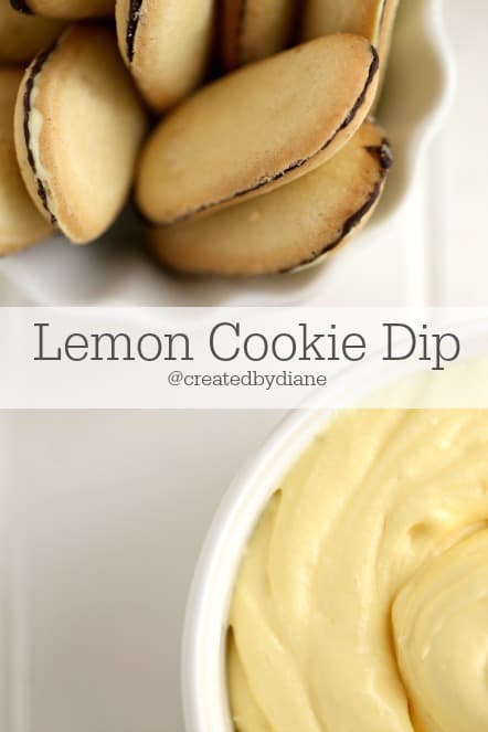 Lemon Cookie Dip @createdbydiane