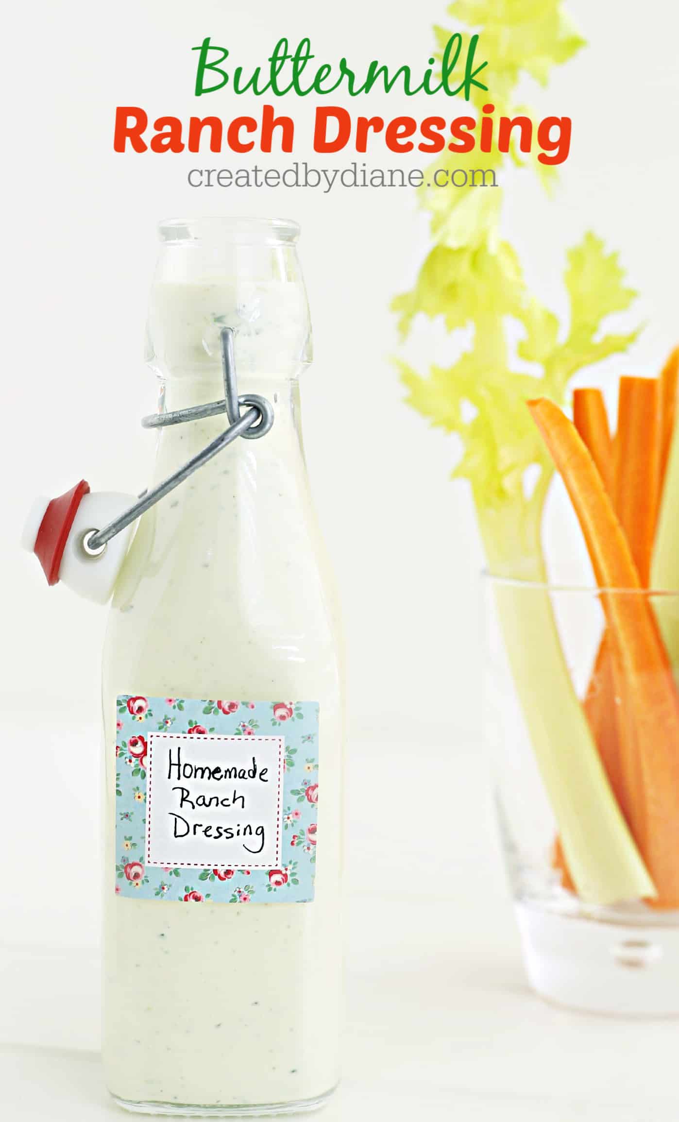 Homemade Buttermilk Ranch Dressing