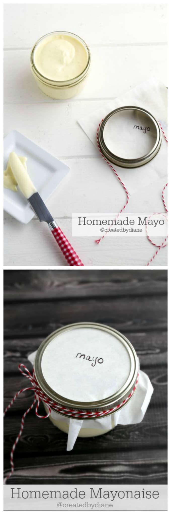 homemade mayo, mayonnaise recipe @createdbydiane