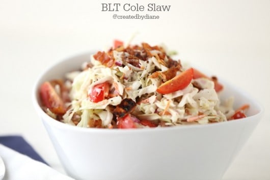 BLT Cole Slaw from @createdbydiane