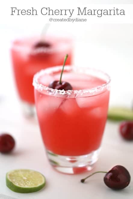 Fresh Cherry Margarita