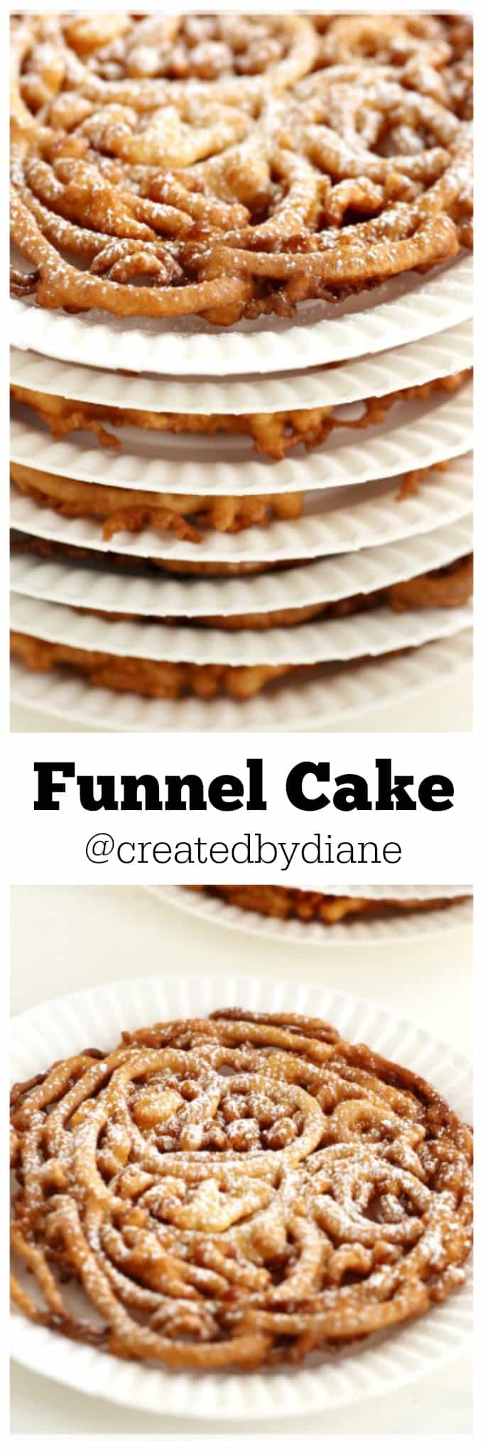 Funnel Cake @createdbydiane