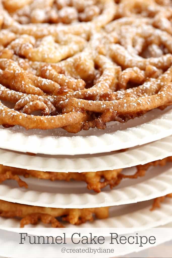 Funnel Cake Recipe from @createdbydiane