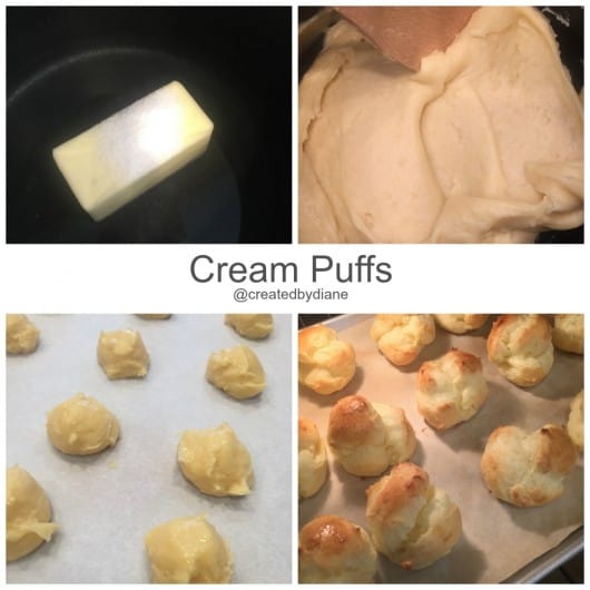 cream puffs from @createdbydiane