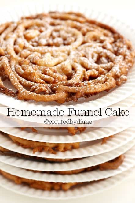 funnel cake @createdbydiane