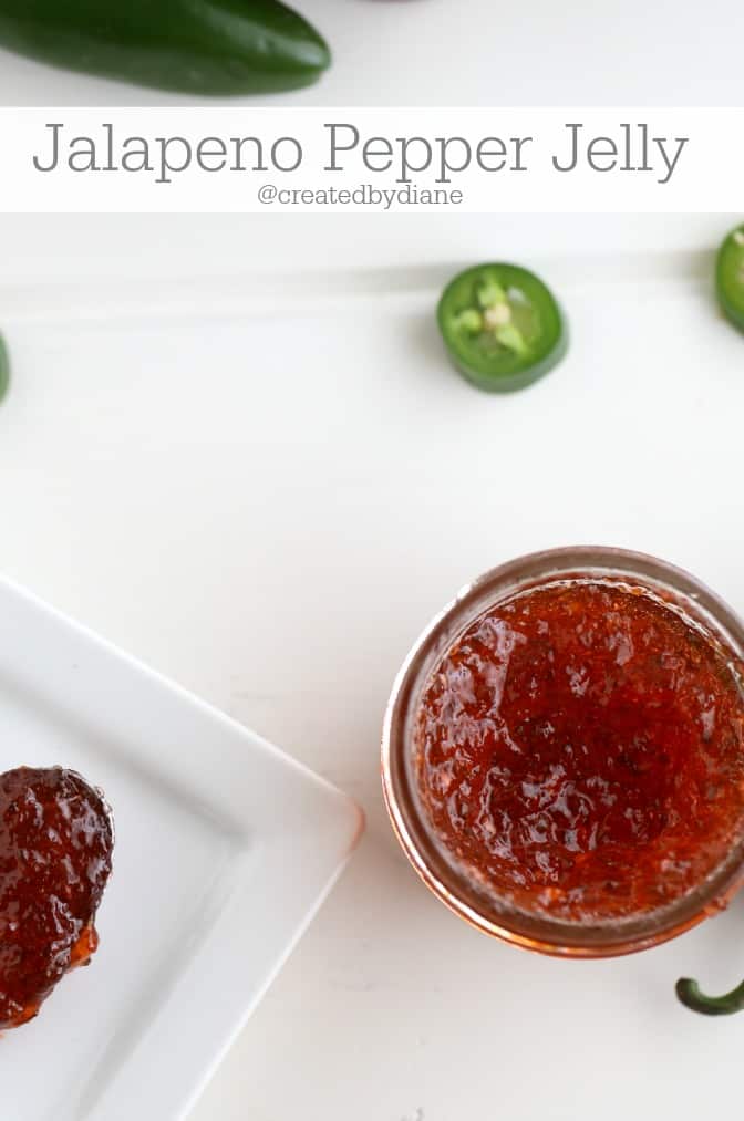 Jalapeno Pepper Jelly from @createdbydiane