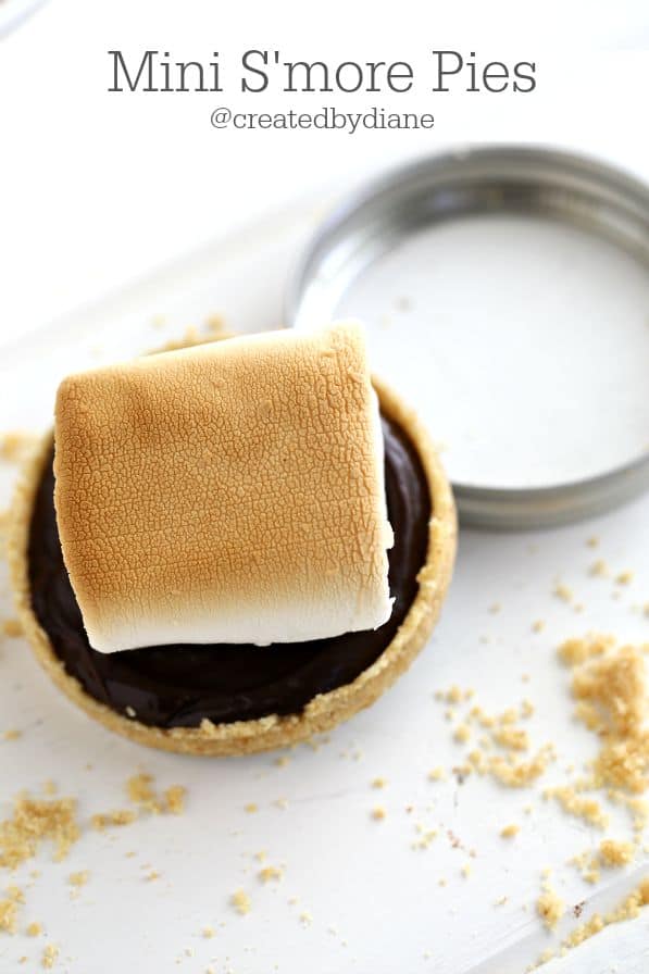 Mini S'more Pies from @createdbydiane