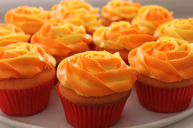 Orange Cupcakes