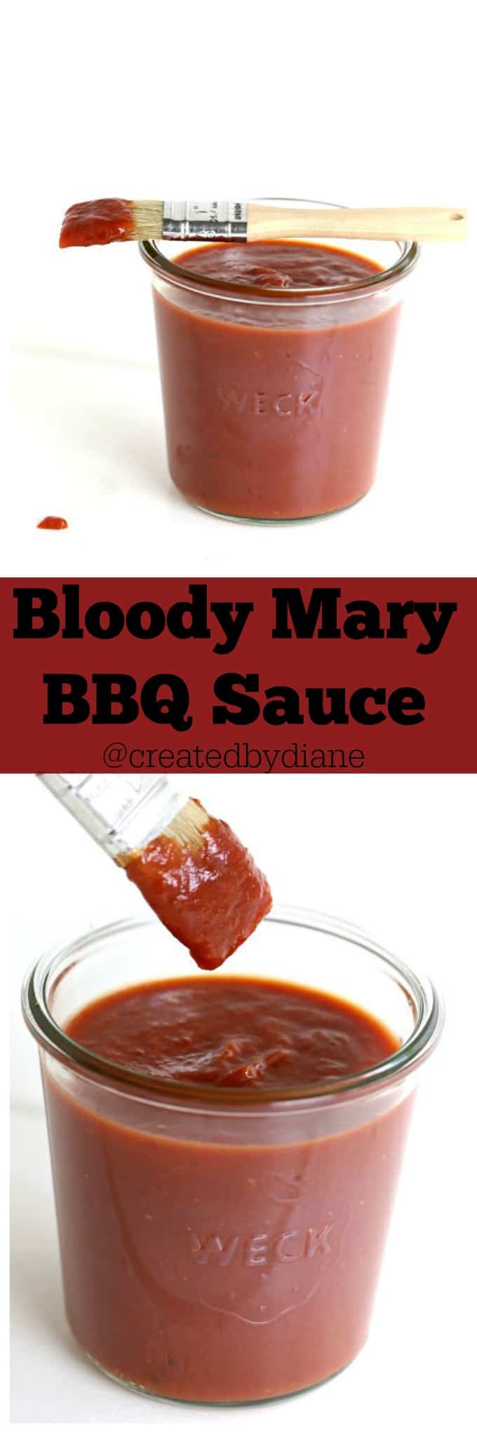 Bloody Mary BBQ Sauce @createdbydiane