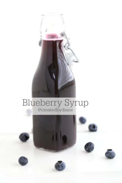 Blueberry Syrup @createdbydiane
