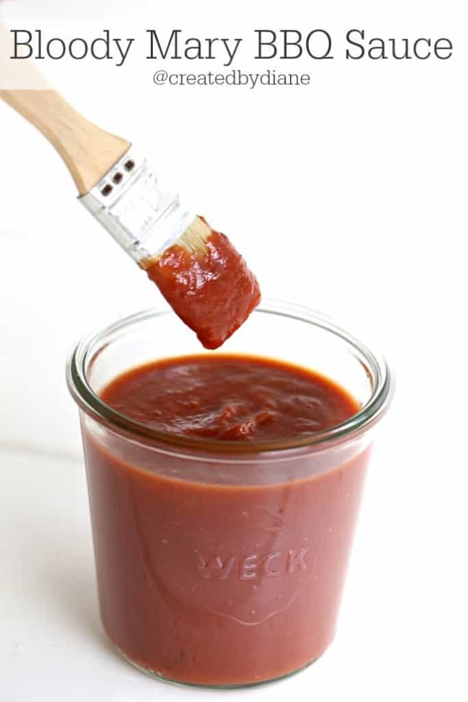 Delicious Bloody Mary BBQ Sauce @createdbydiane