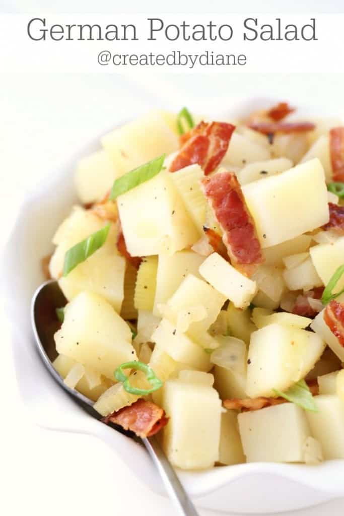 German Potato Salad Recipe @createdbydiane