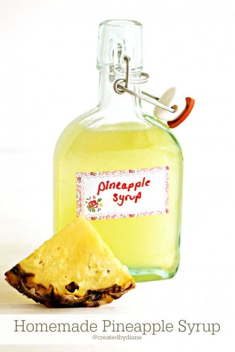 How to make Pineapple Syrup @createdbydiane