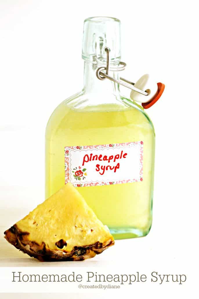 How to make Pineapple Syrup