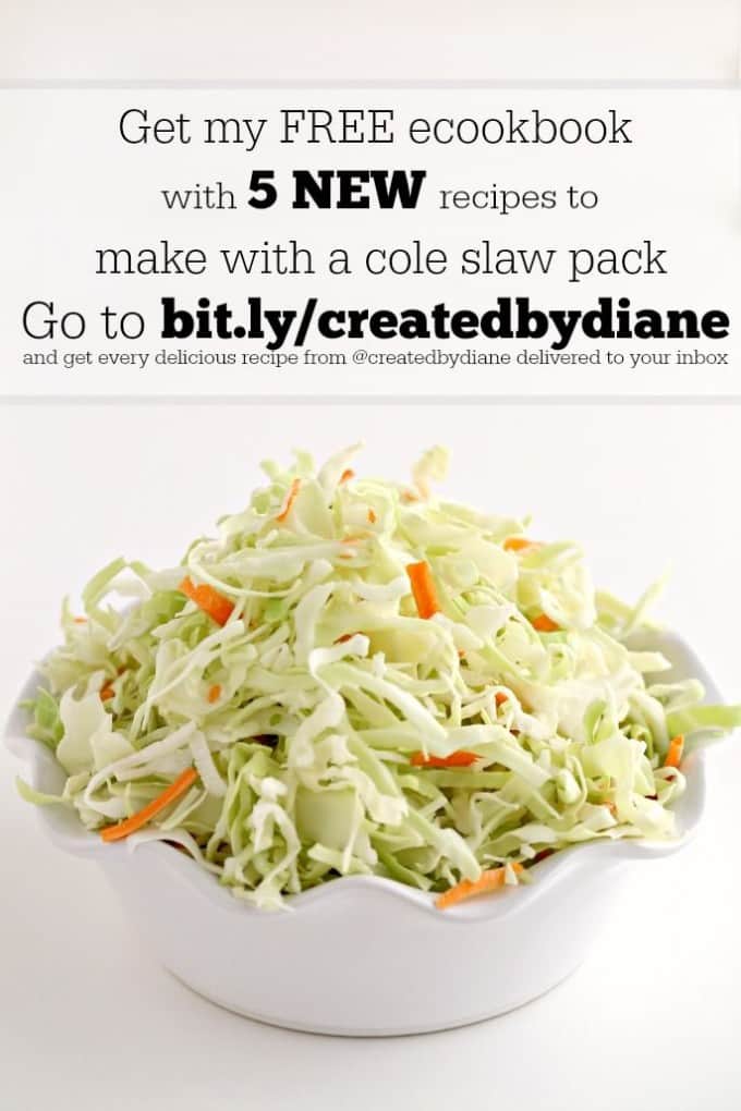 cole slaw recipes free ebook @createdbydiane