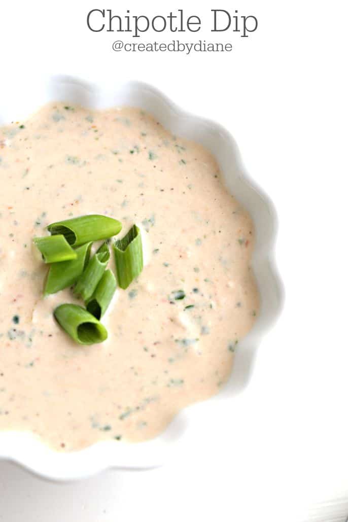 Chipotle Dip @createdbydiane