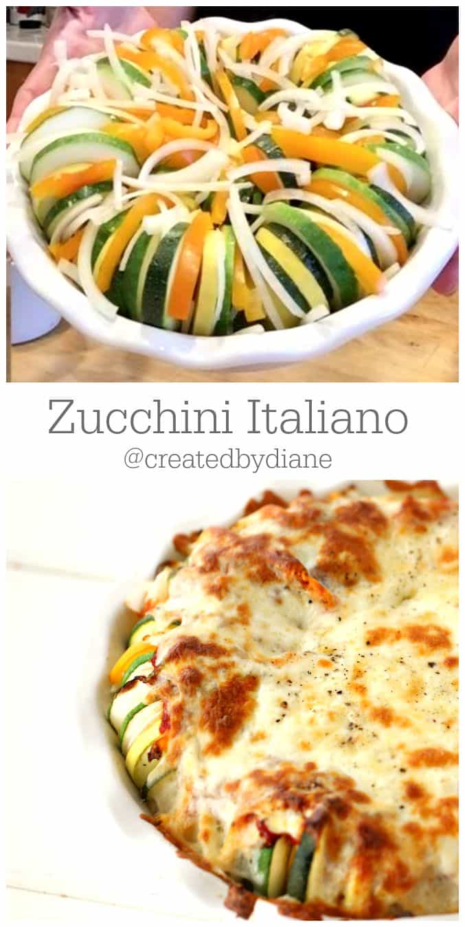 Zucchini Italiano Recipe @createdbydiane