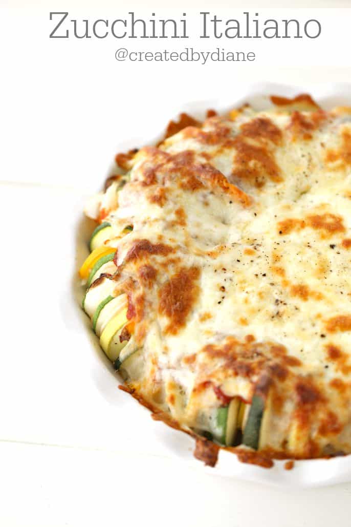 Zucchini Italiano Recipe from @createdbydiane