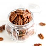 Candied Pumpkin Spice Pecans @createdydiane