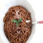 Chocolate Spaghetti Recipe @createdbydiane