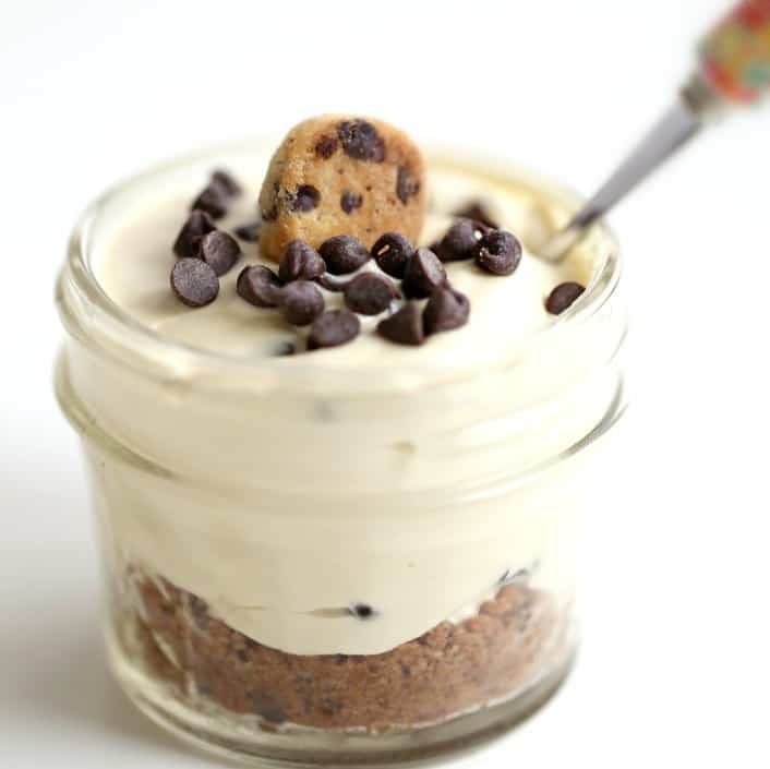 Perfectly Delicious No Bake Chocolate Chip Cheesecake from @createdbydiane