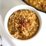 Pumpkin Bacon Risotto @createdbydiane