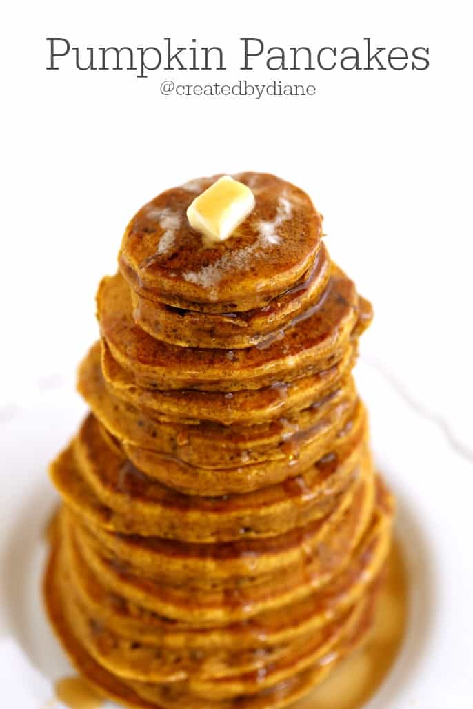 Pumpkin Pancakes @createdbydiane