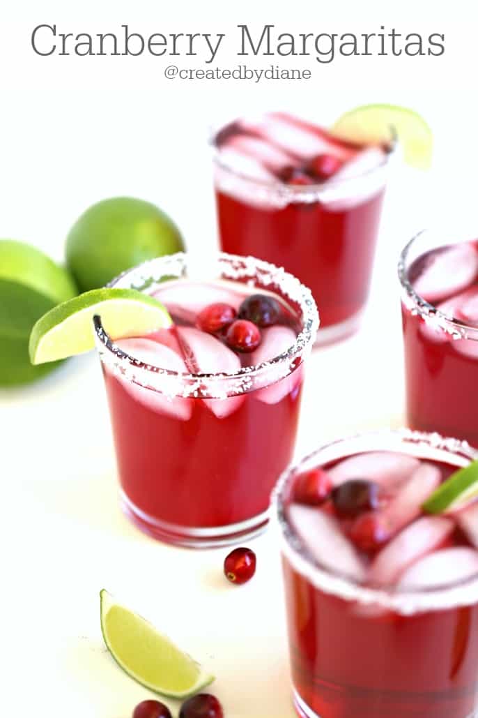 Cranberry Margaritas