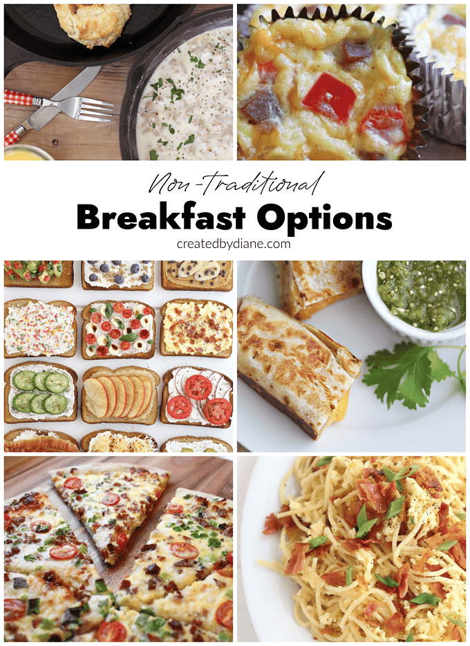 breakfast options non traditional createdbydiane.com