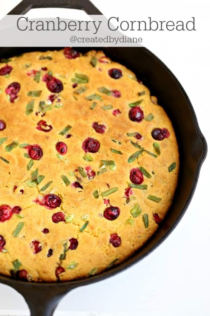 cranberry cornbread @createdbydiane