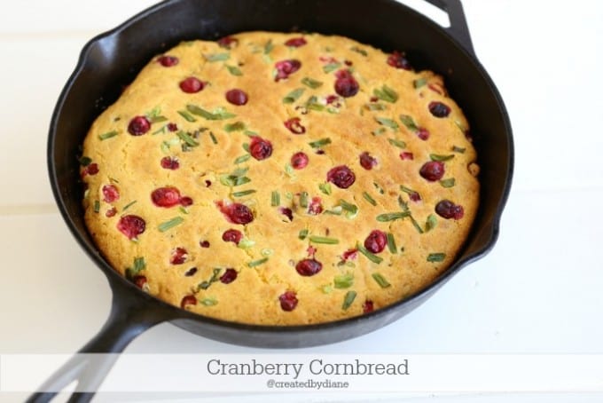 cranberry cornbread recipe @createdbydiane