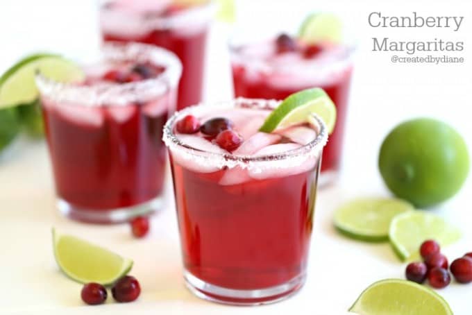 cranberry margaritas so delicious from @createdbydiane