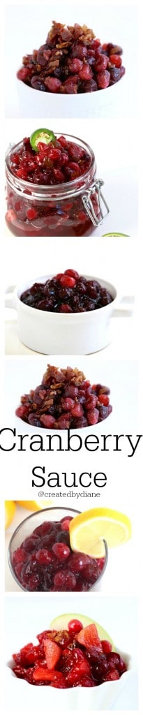 cranberry sauces from @createdbydiane