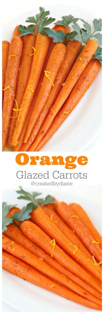 orange glazed carrots recipe @createdbydiane