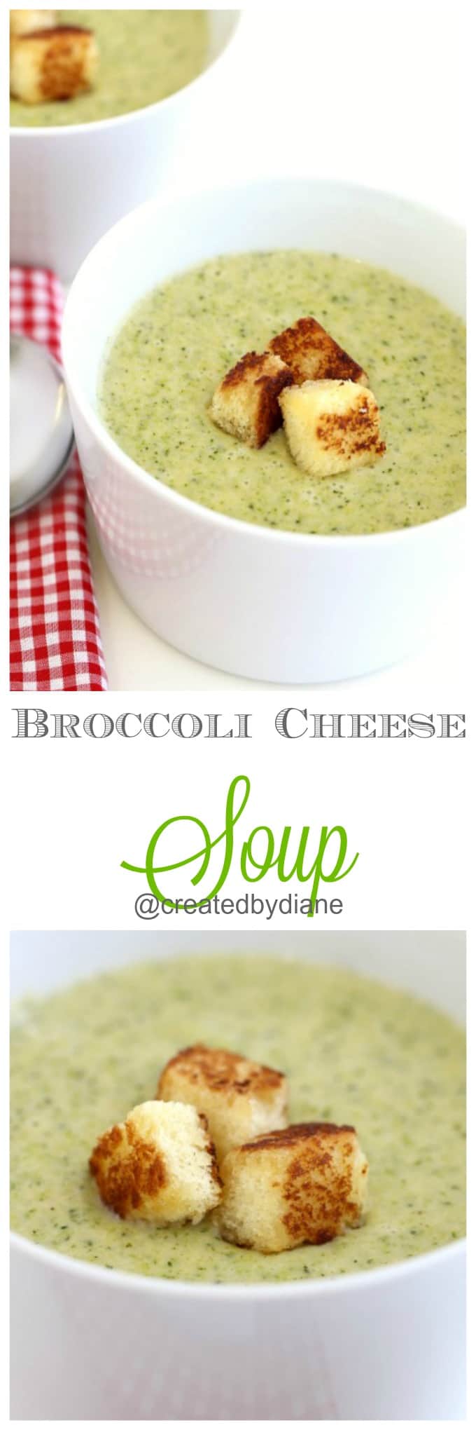 Broccoli Cheese Soup from @createdbydiane