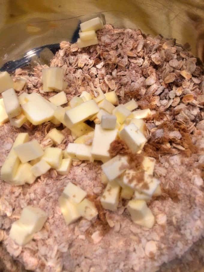 mixture for apple crisp