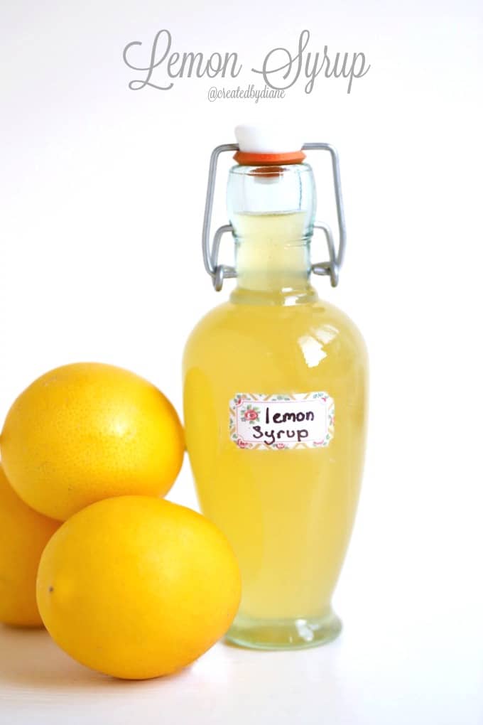 Lemon Syrup