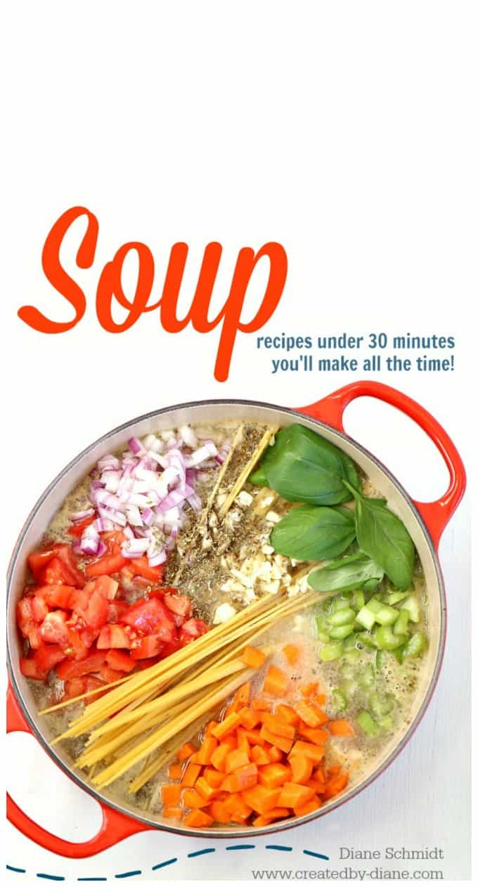 Soup recipes under 30 minutes