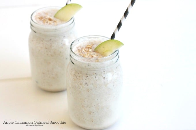 apple oatmeal smoothie