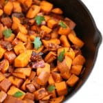 Maple Bacon Sweet Potatoes @createdbydi