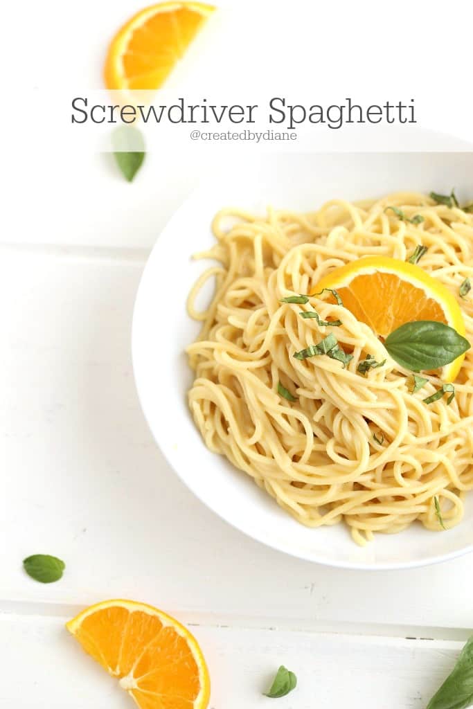 Screwdriver Spaghetti