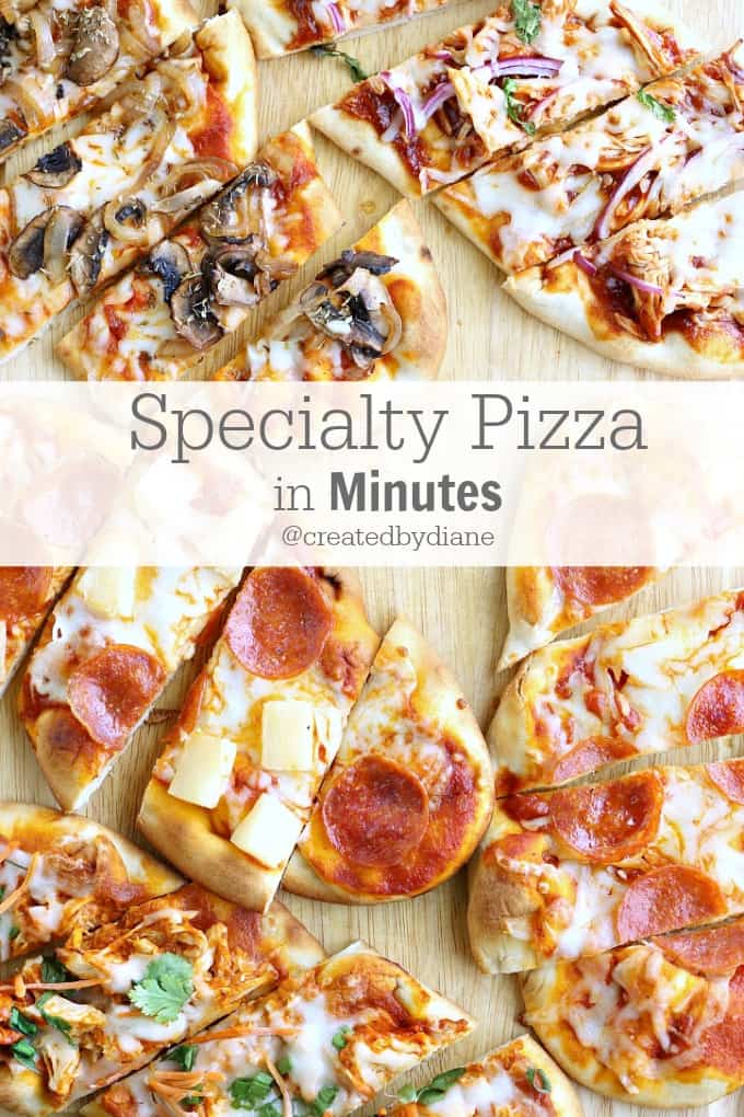 Easy Specialty Pizza in Minutes