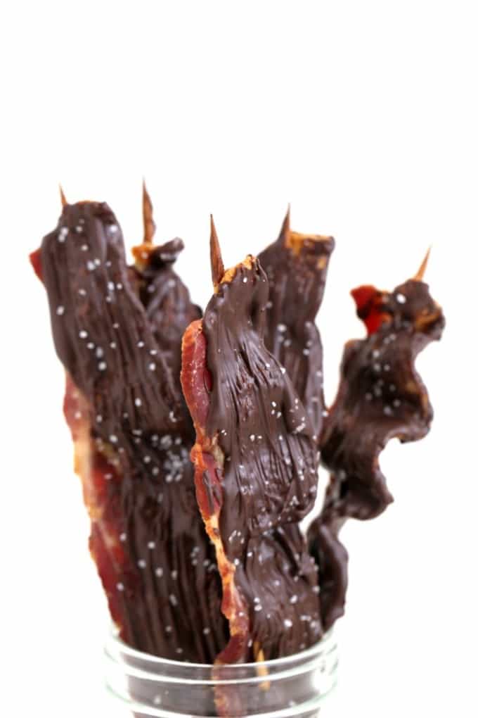 how to make the BEST chocolate covered bacon createdbydiane.com