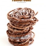 chocolate funnel cake @createdbydiane