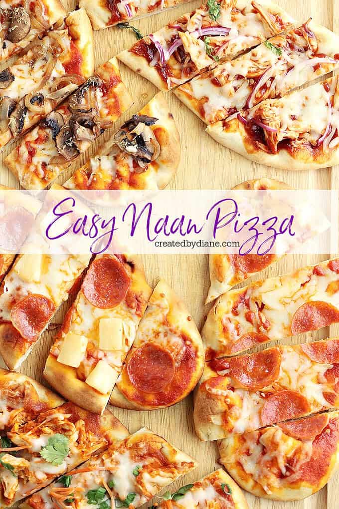 easy Naan Pizza createdbydiane